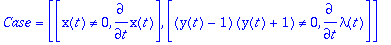 SimpSys := TABLE([Solved = [diff(y(t),`$`(t,2)) = -...