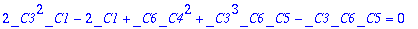 TABLE([Pivots = [_C6 <> 0, _C2 <> 0, _C3-1 <> 0, _C...