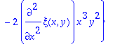 sys := {eta(x,y)*x*y^2+x^3*y*diff(eta(x,y),y)+eta(x...