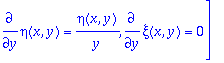 rifsys := TABLE([Solved = [diff(eta(x,y),`$`(x,2)) ...