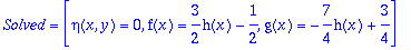 ans2_1 := TABLE([1 = TABLE([Case = [[3*f(x)+2*g(x)-...