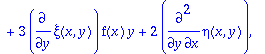 sys1 := [g(y)*diff(eta(x,y),x)+eta(x,y)*f(x)-diff(e...