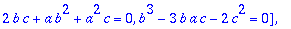 ans3_1 := TABLE([Constraint = [-a^3+c = 0, b^2+2*b*...