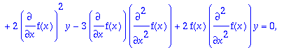 TABLE([Pivots = [diff(f(x),x) <> 0], Case = [[f(x)^...