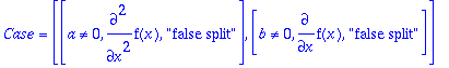 ans1a := TABLE([Solved = [diff(f(x),x) = f(x)/b, a ...