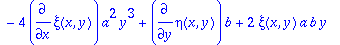 sys := {-2*diff(xi(x,y),x,y)+diff(eta(x,y),`$`(y,2)...
