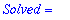 TABLE([Solved = [diff(g(x,y,t),`$`(x,2)) = -diff(f(...